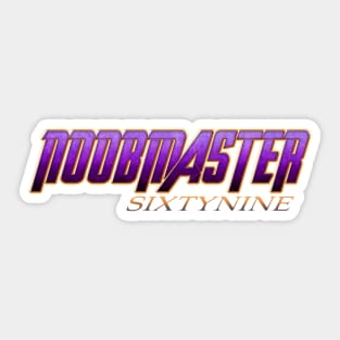 NOOBMASTER69 Sticker